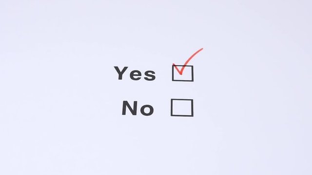 Yes And No, Yes choose