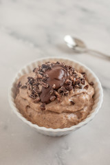 Schokoladen Bananen Eiscreme