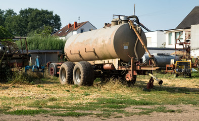 Fototapeta na wymiar Tankwagen