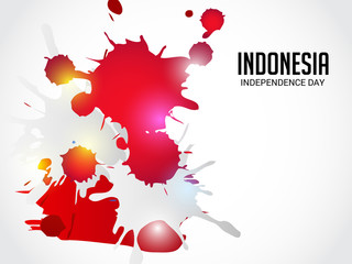 Naklejka na ściany i meble Indonesia Independence Day.