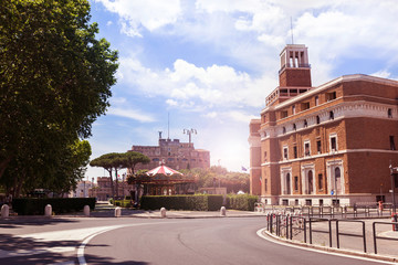 Fototapeta premium the Castel Sant Angelo in Rome