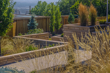 Zig Zag walkway outside of home