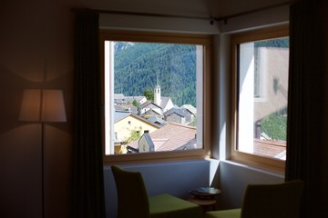 Sitzecke mit Ausblick
