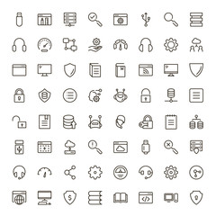 Programming icon set