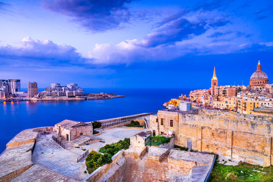 Malta, La Valletta and Silema