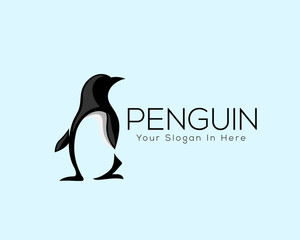 stand art penguin logo animal vector © ShiipArts