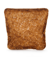 Sliced Toast bread isolated on white background.