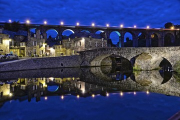Rance in Dinan, Bretagne