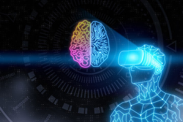 Technology, future and device concept