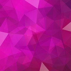 Abstract polygonal vector background. Pink geometric vector illustration. Creative design template.