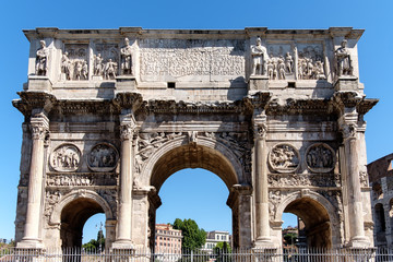 Fototapeta na wymiar Roma, Arco di Trionfo