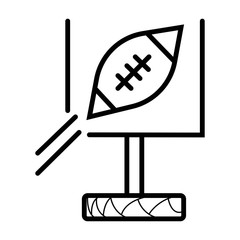 American football icon