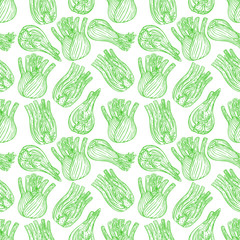 seamless ripe sketch fennel