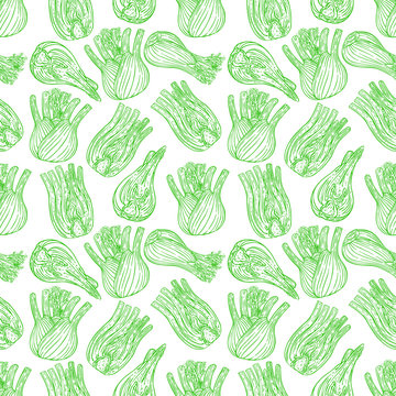 seamless ripe sketch fennel
