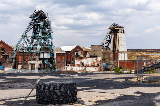 Hatfield Colliery, disused.