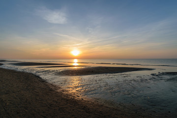 Fototapeta premium Beatiful sunset in the baltic sea