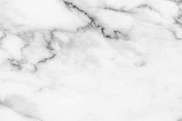 White marble texture background pattern with high resolution.