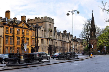 Obraz premium Streets of Oxford, Great Britain