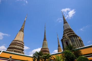 Wat Pho or Wat Phra Chetuphon Vimolmangklararm Rajwaramahaviharn is one of Bangkok's oldest temples, it is on Rattanakosin Island, directly south of the Grand Palace.