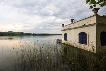 Fototapeta na wymiar Lake in Catalonia Spain