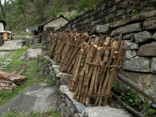 Stack of firewood