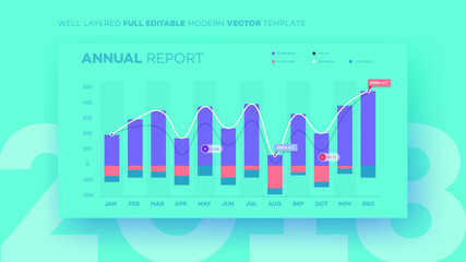 Full Editable Infographic Chart.