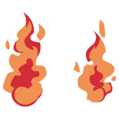 火の玉　人魂　赤