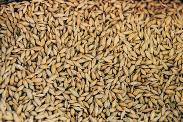full frame image of pile of grains background