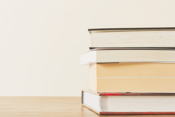 stack of books
