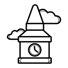 Big Ben icon Vector