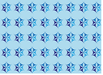 Fondos de flores azules.