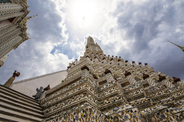 The Sun over Wat Arun, Bangkok Thailand