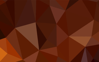 Obraz premium Dark Red vector abstract mosaic backdrop.