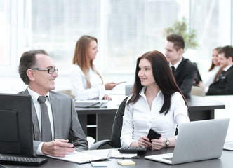 Businessman analyzing investment, budget and income charts at his workplace