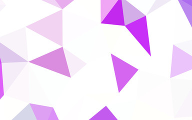 Fototapeta premium Light BLUE vector low poly layout.