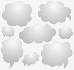 illustration bubble speech