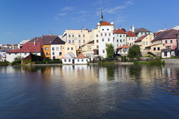 Fototapeta na wymiar Jindrichuv Hradec in South Bohemia, Czech Republic