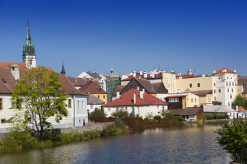 Fototapeta na wymiar Jindrichuv Hradec in South Bohemia, Czech Republic
