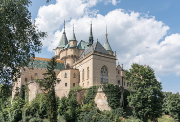 Bojnice castle in Slovakia