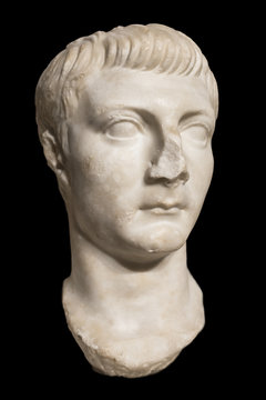 Sculpture bust of Drusus, The Younger