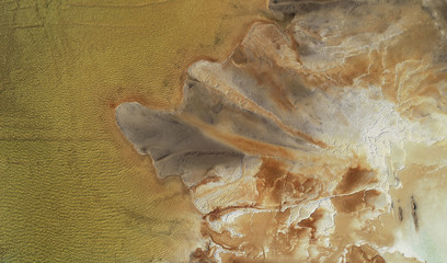 Aerial landscape from the drone
