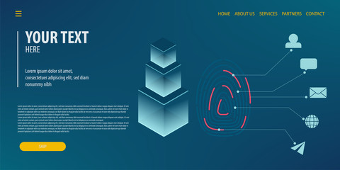 Data connection isometric technology
