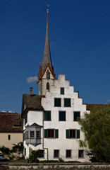 Obraz na płótnie Canvas Stein am Rhein, das Schweizer Städtchen im Kanton Schaffhausen