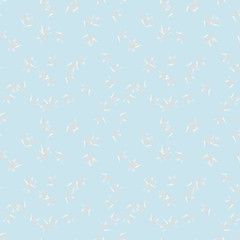 Military camouflage seamless pattern in light blue and different shades of grey or beige colors