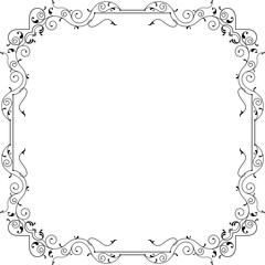 Frame Border Decorative Design