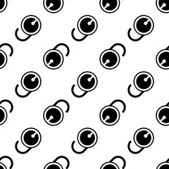 Lock Icon Seamless Pattern