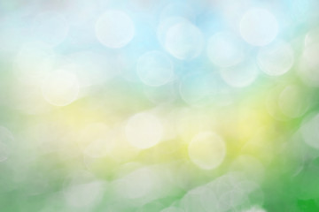 Bokeh Wallpaper and Grass Blue, yellow and green