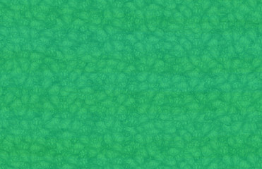 cartoon background with green leafs - illustration for children