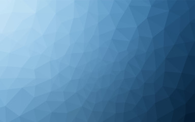 Light BLUE vector abstract mosaic background.