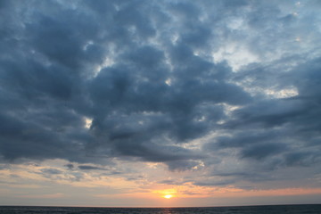 Fototapeta premium coucher de soleil 